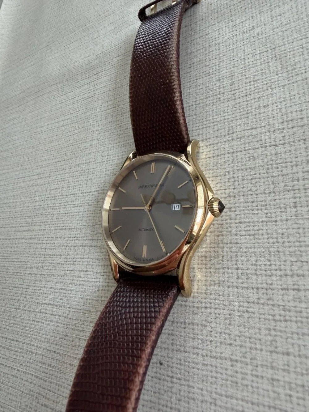 Men’s Automatic EMPORIO ARMANI Swiss Made ARS3004 - Picture 5 of 11